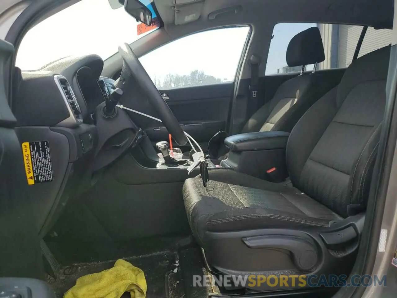7 fotografías del automóvil dañado KNDPMCAC7K7608556 KIA SPORTAGE 2019