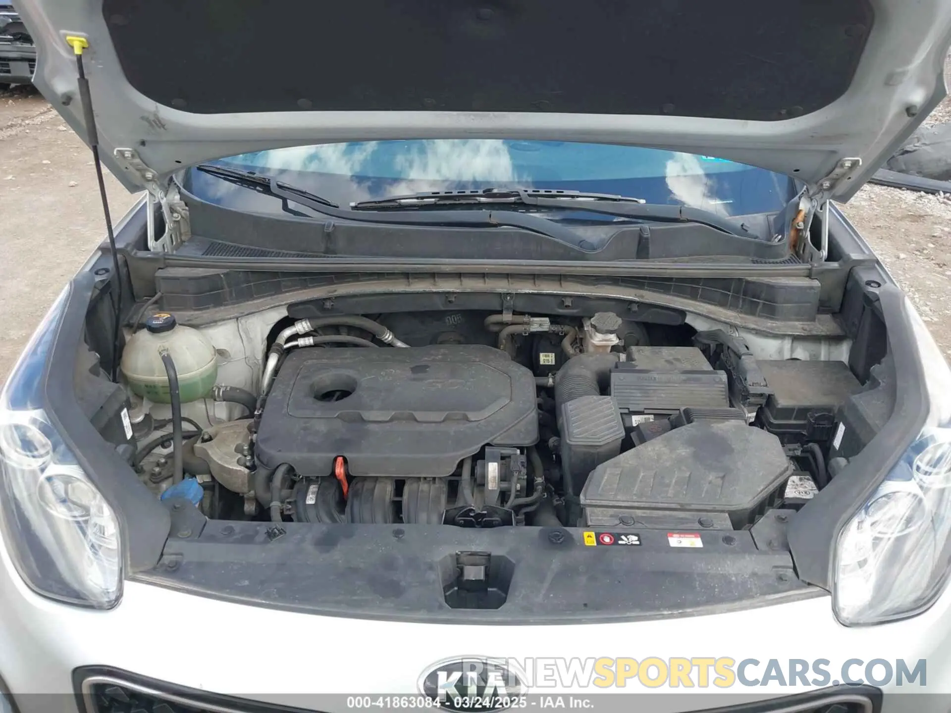 10 fotografías del automóvil dañado KNDPMCAC8K7501158 KIA SPORTAGE 2019