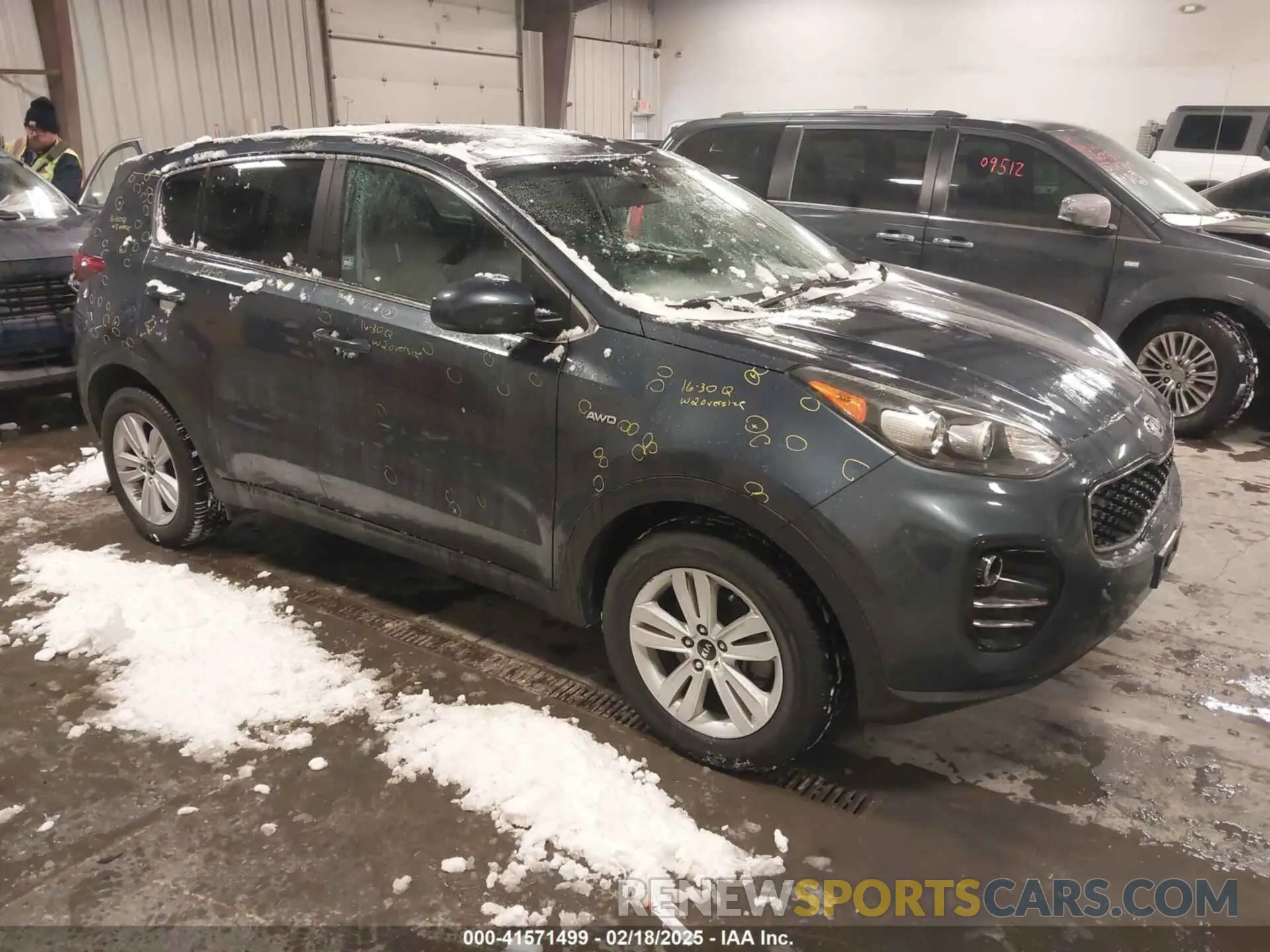 1 fotografías del automóvil dañado KNDPMCAC8K7523824 KIA SPORTAGE 2019