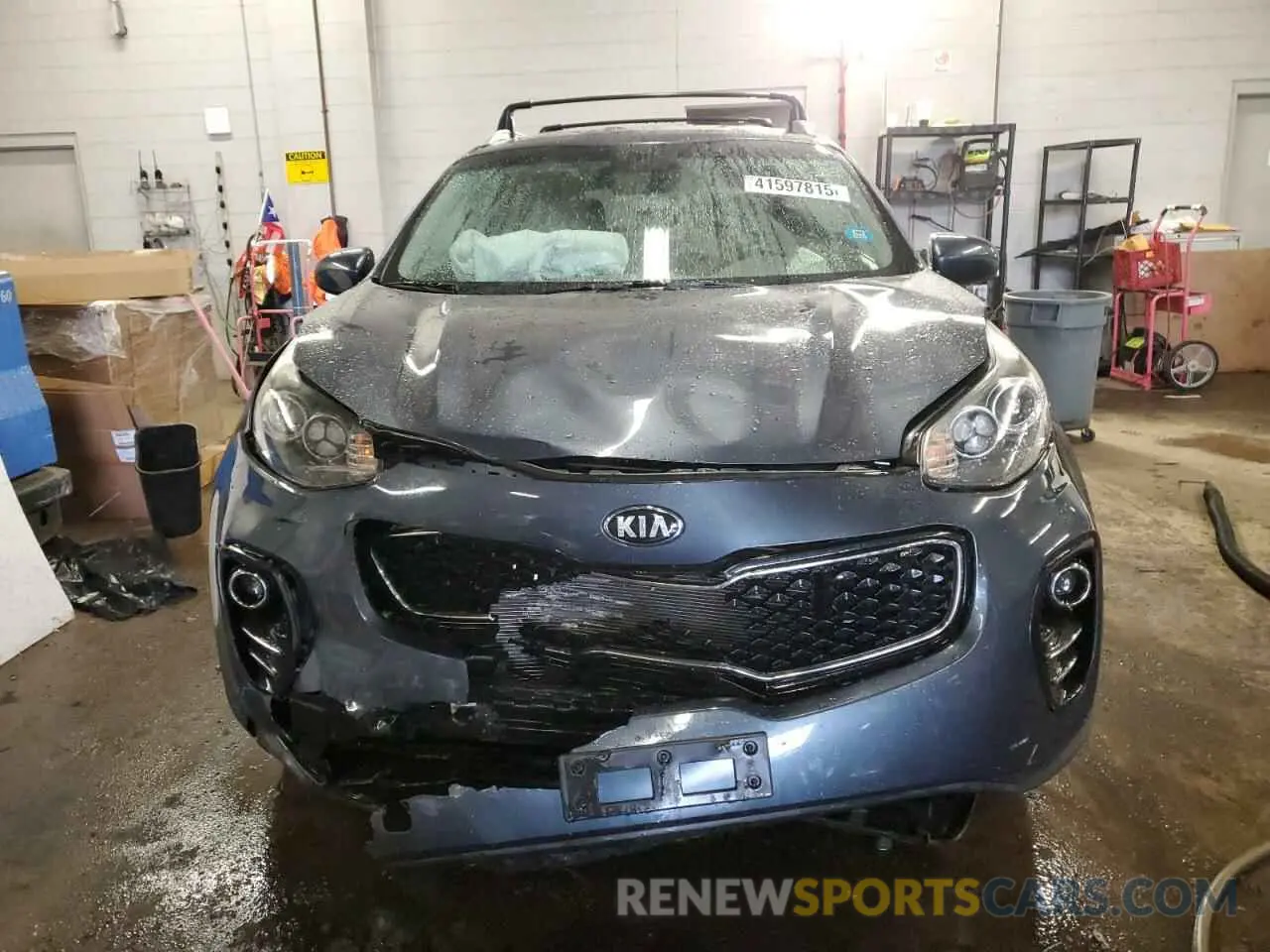 5 fotografías del automóvil dañado KNDPMCAC8K7528599 KIA SPORTAGE 2019