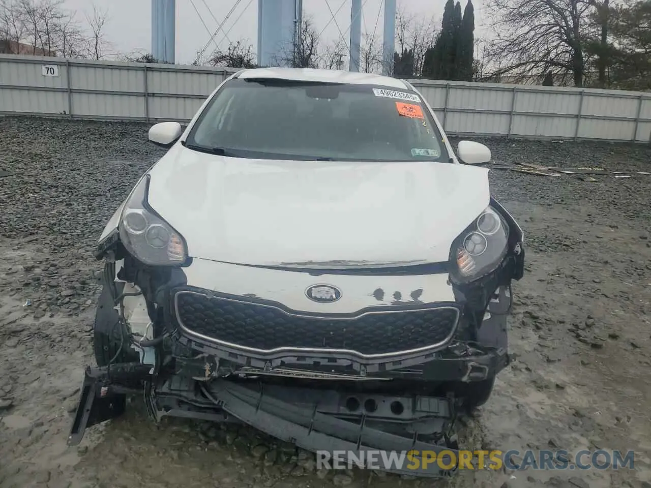 5 fotografías del automóvil dañado KNDPMCAC9K7534444 KIA SPORTAGE 2019