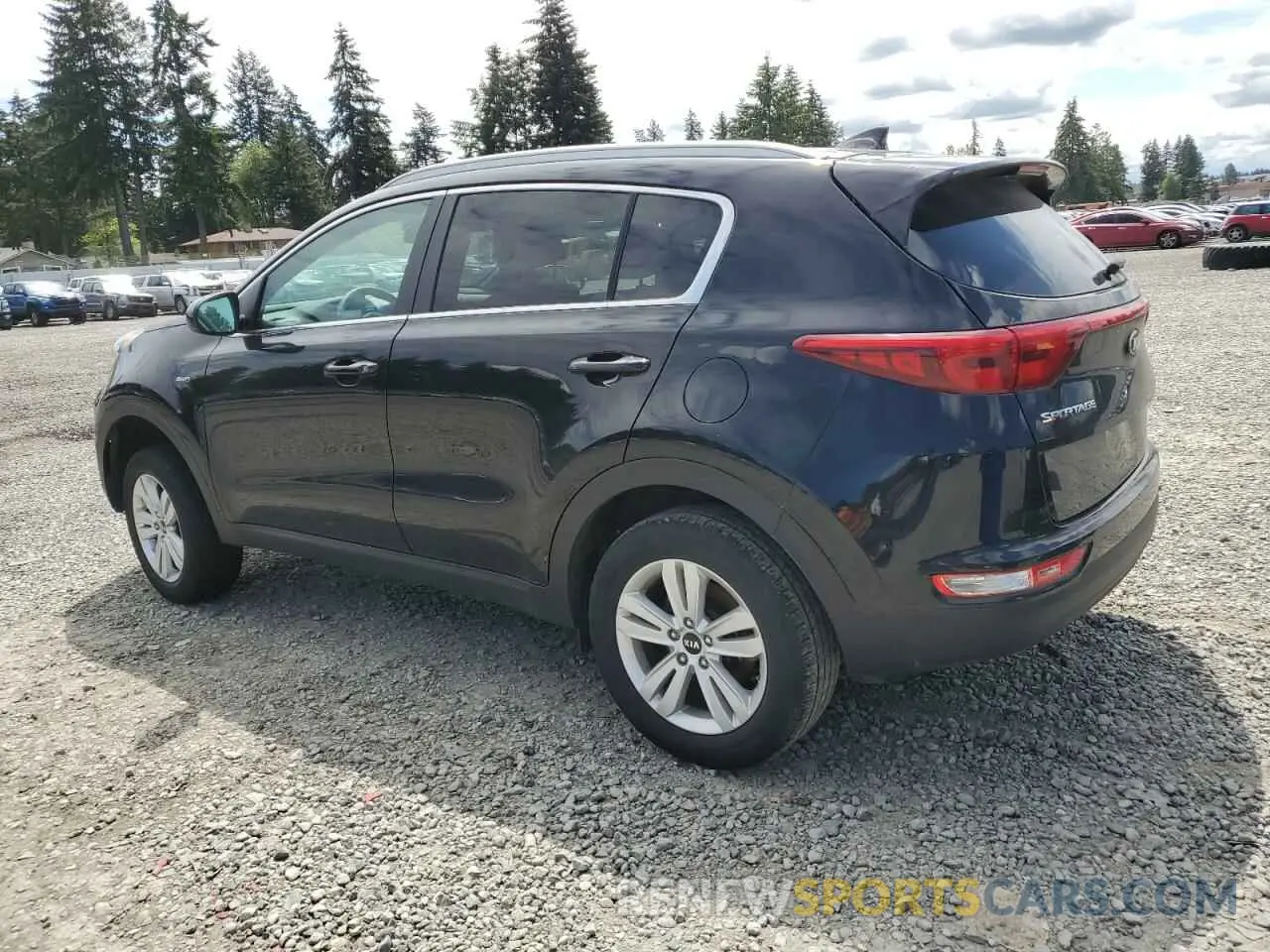 2 fotografías del automóvil dañado KNDPMCAC9K7579156 KIA SPORTAGE 2019