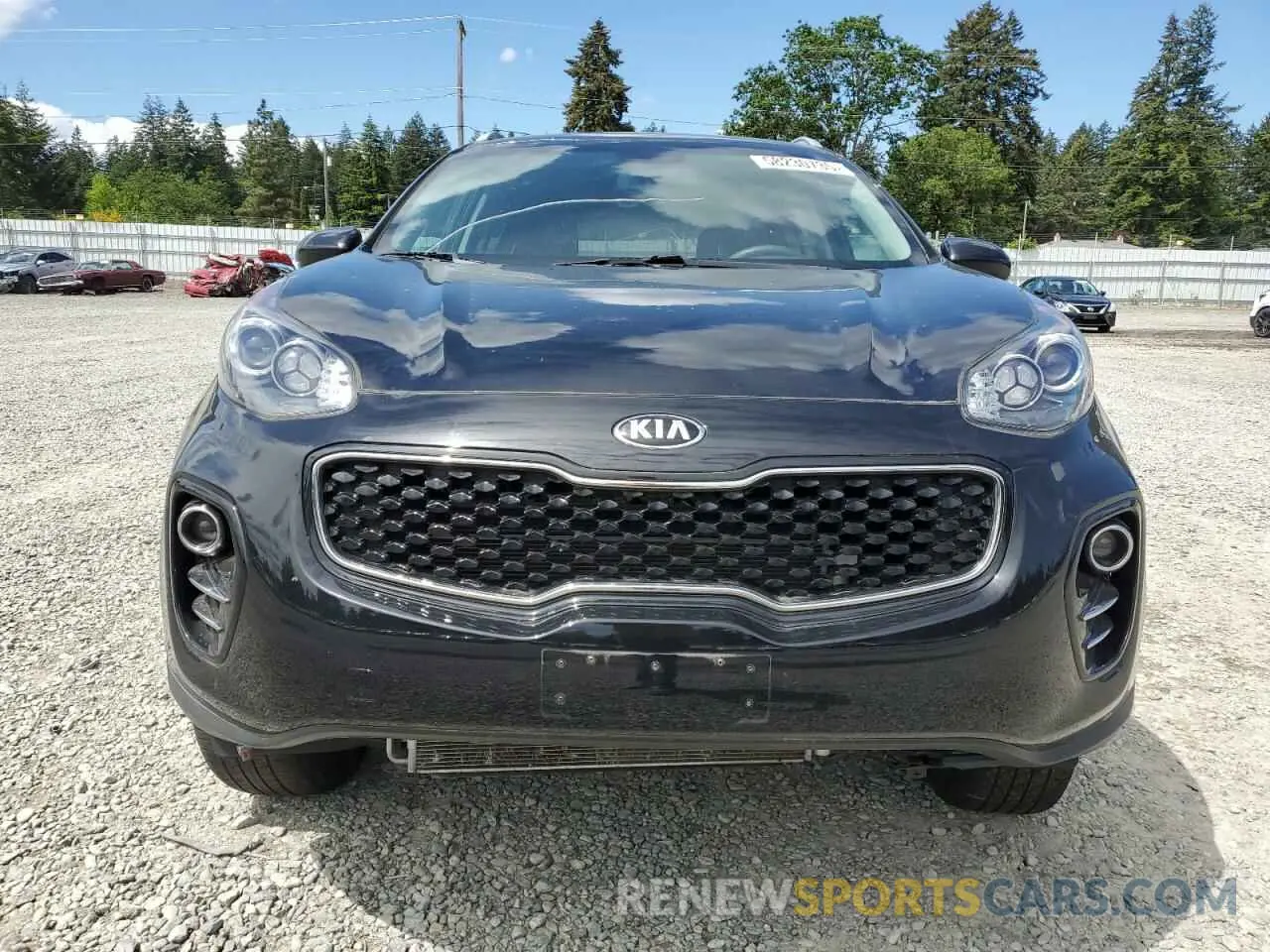 5 fotografías del automóvil dañado KNDPMCAC9K7579156 KIA SPORTAGE 2019