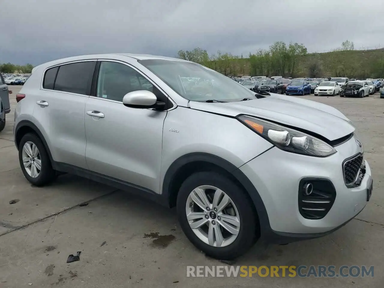 4 fotografías del automóvil dañado KNDPMCACXK7530936 KIA SPORTAGE 2019