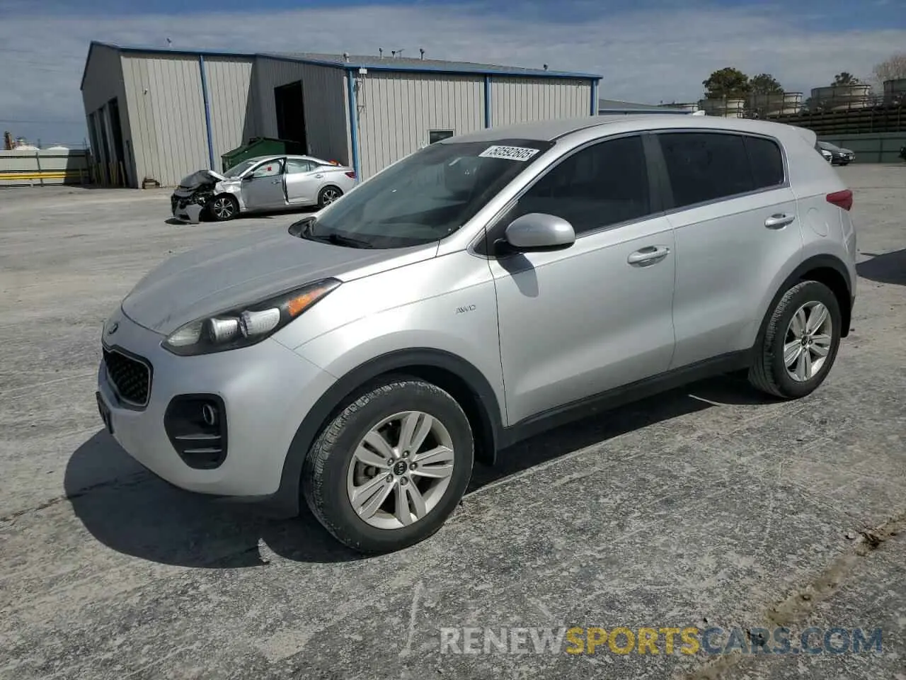 1 fotografías del automóvil dañado KNDPMCACXK7553701 KIA SPORTAGE 2019