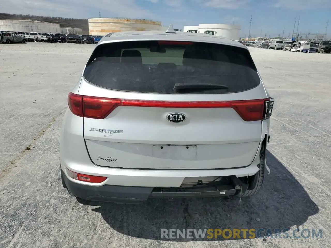 6 fotografías del automóvil dañado KNDPMCACXK7553701 KIA SPORTAGE 2019