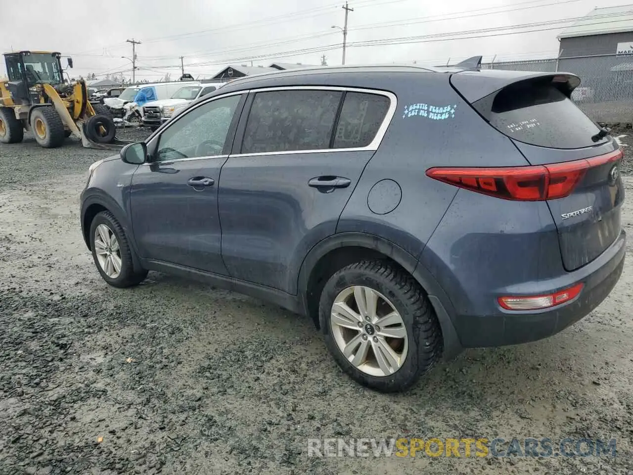 2 fotografías del automóvil dañado KNDPMCACXK7584690 KIA SPORTAGE 2019
