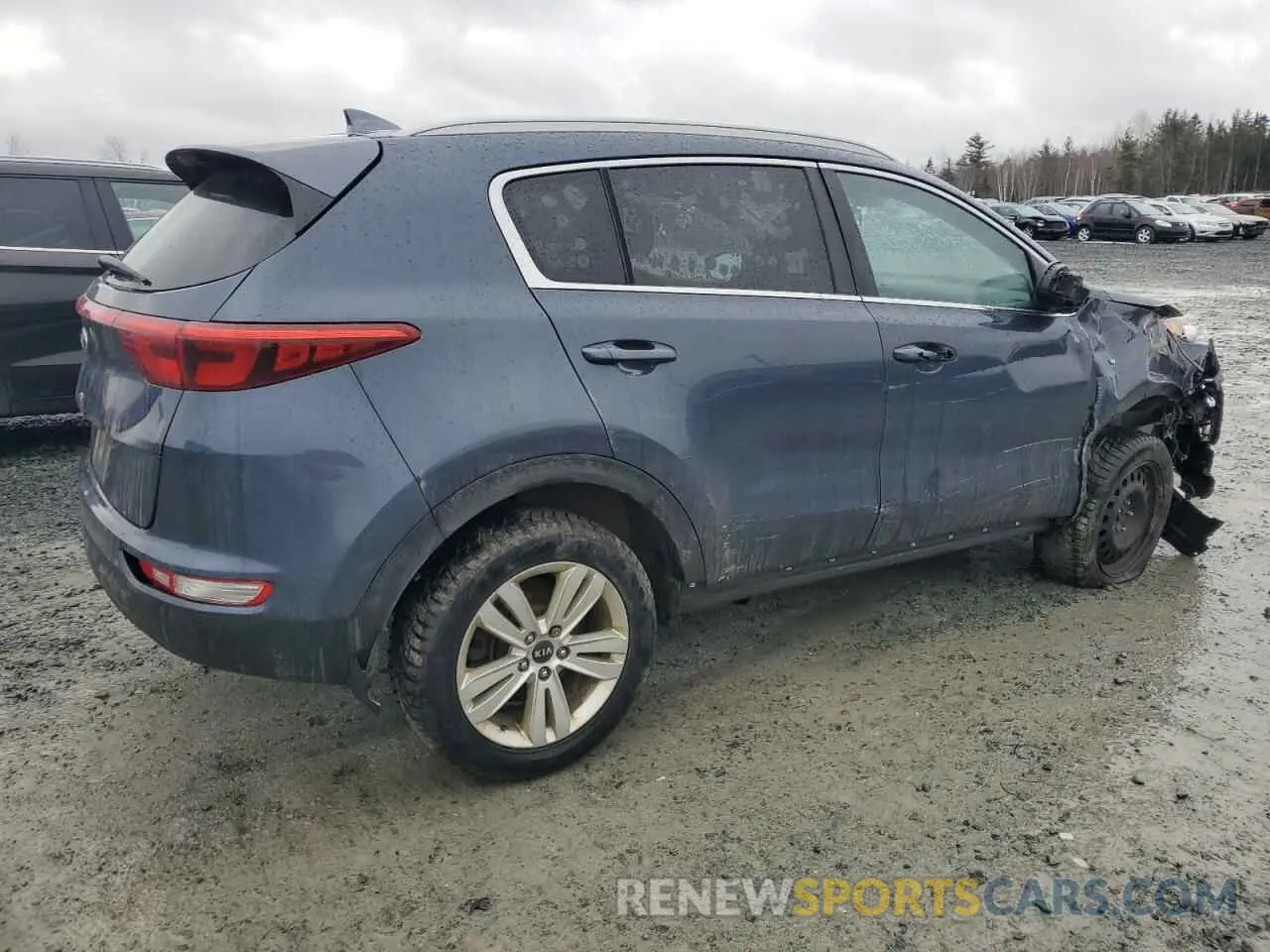 3 fotografías del automóvil dañado KNDPMCACXK7584690 KIA SPORTAGE 2019