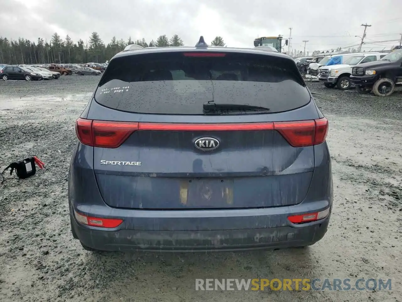 6 fotografías del automóvil dañado KNDPMCACXK7584690 KIA SPORTAGE 2019