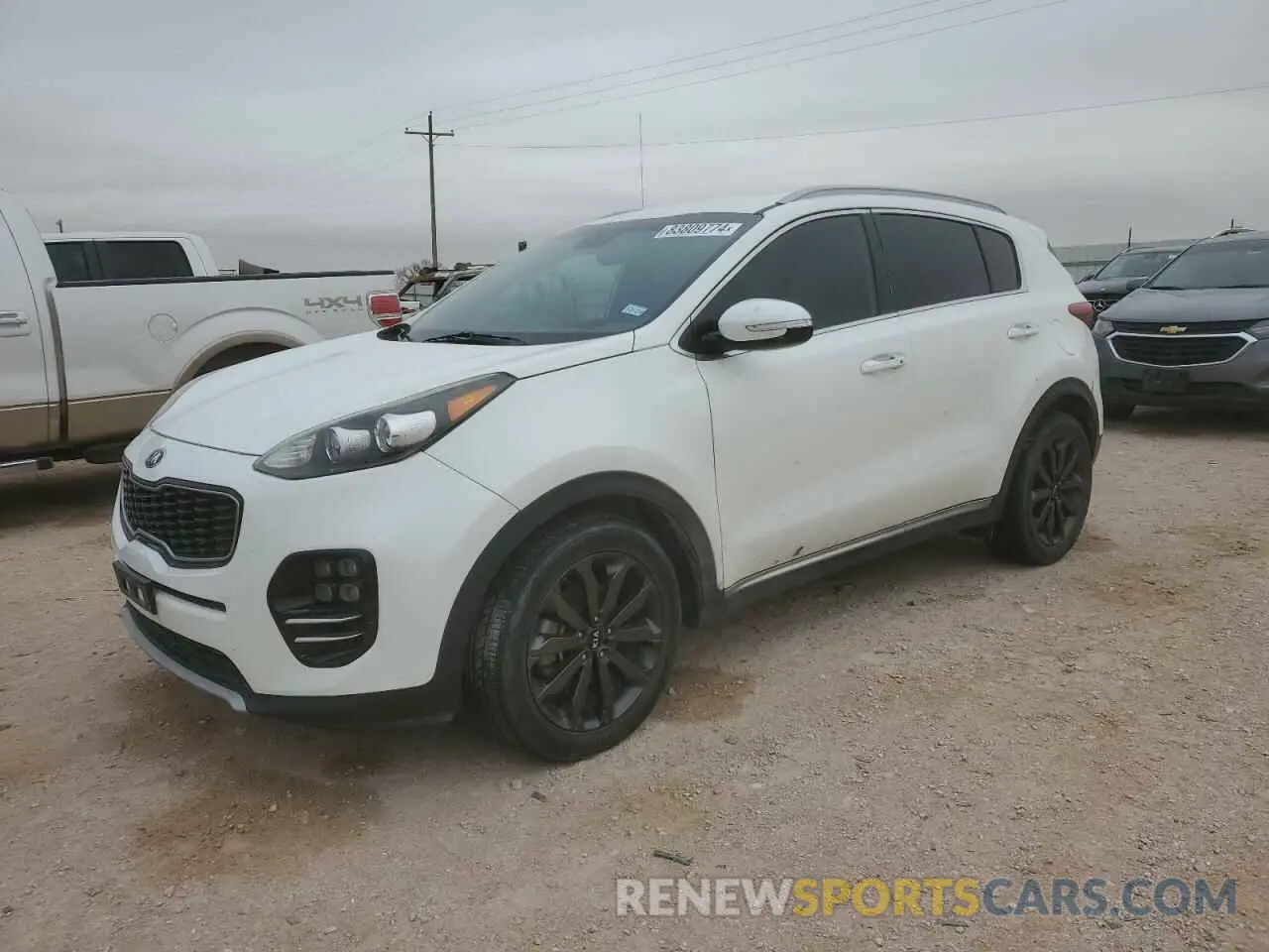 1 fotografías del automóvil dañado KNDPN3AC0K7570116 KIA SPORTAGE 2019