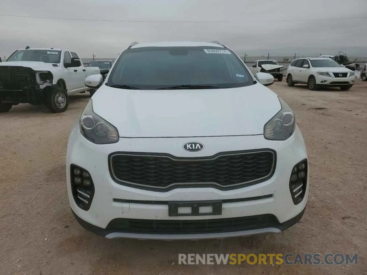 5 fotografías del automóvil dañado KNDPN3AC0K7570116 KIA SPORTAGE 2019