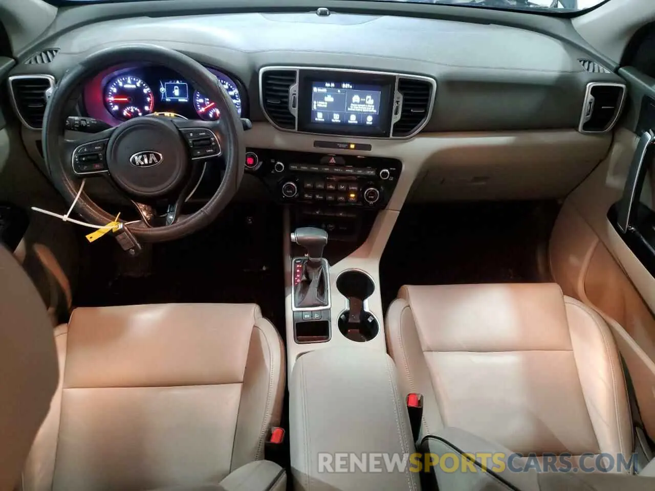8 fotografías del automóvil dañado KNDPN3AC1K7510362 KIA SPORTAGE 2019