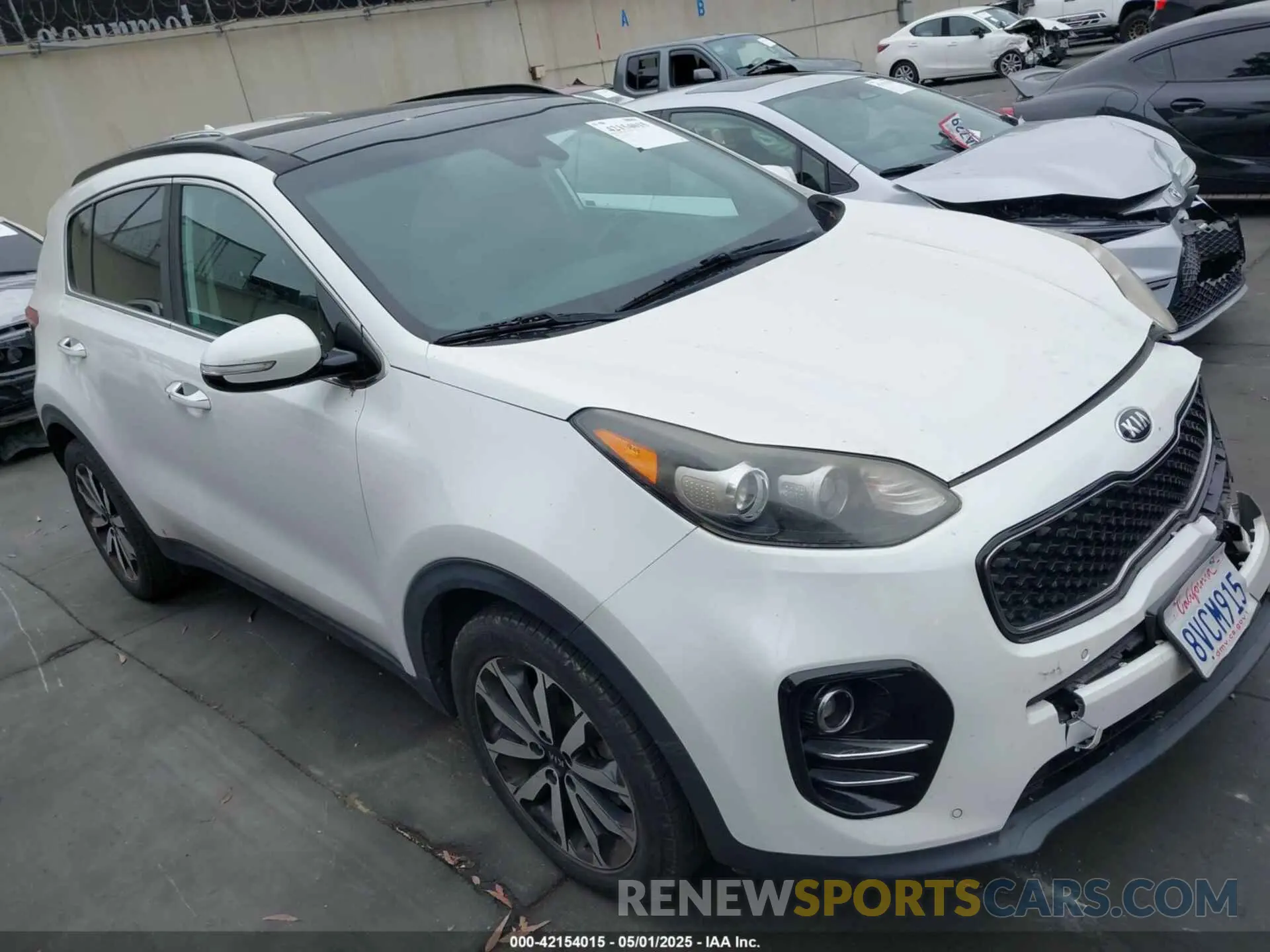 1 fotografías del automóvil dañado KNDPN3AC2K7522598 KIA SPORTAGE 2019