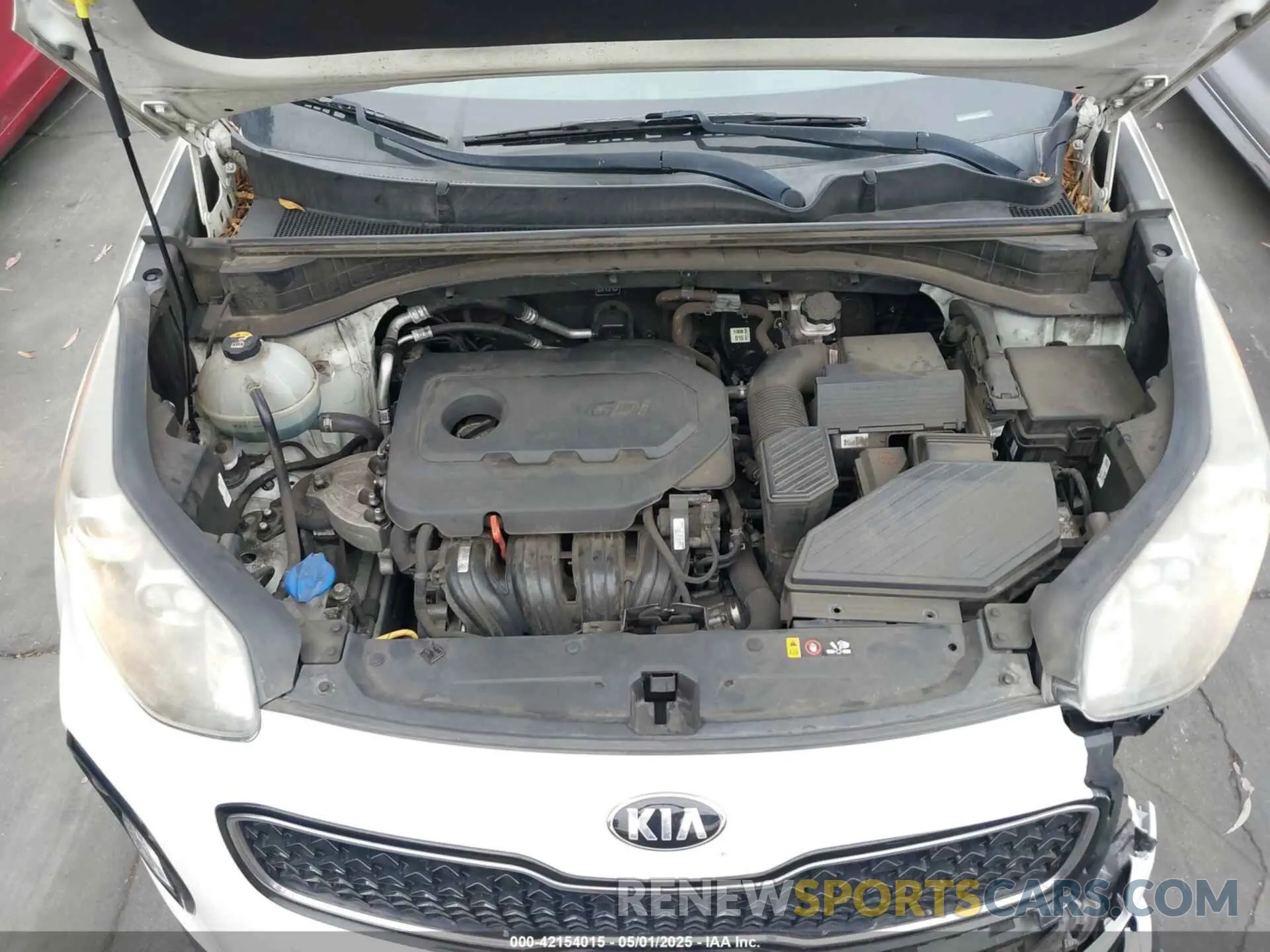 10 fotografías del automóvil dañado KNDPN3AC2K7522598 KIA SPORTAGE 2019