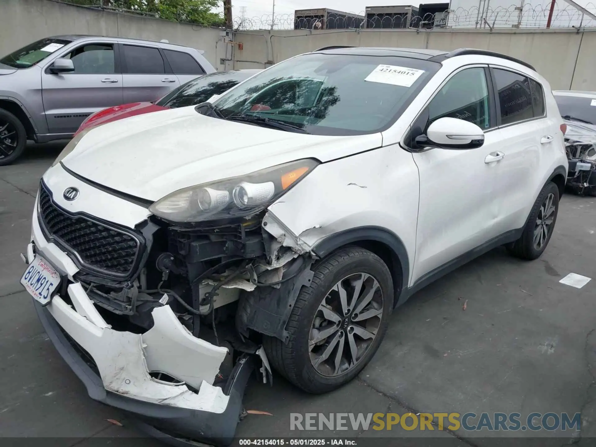 2 fotografías del automóvil dañado KNDPN3AC2K7522598 KIA SPORTAGE 2019