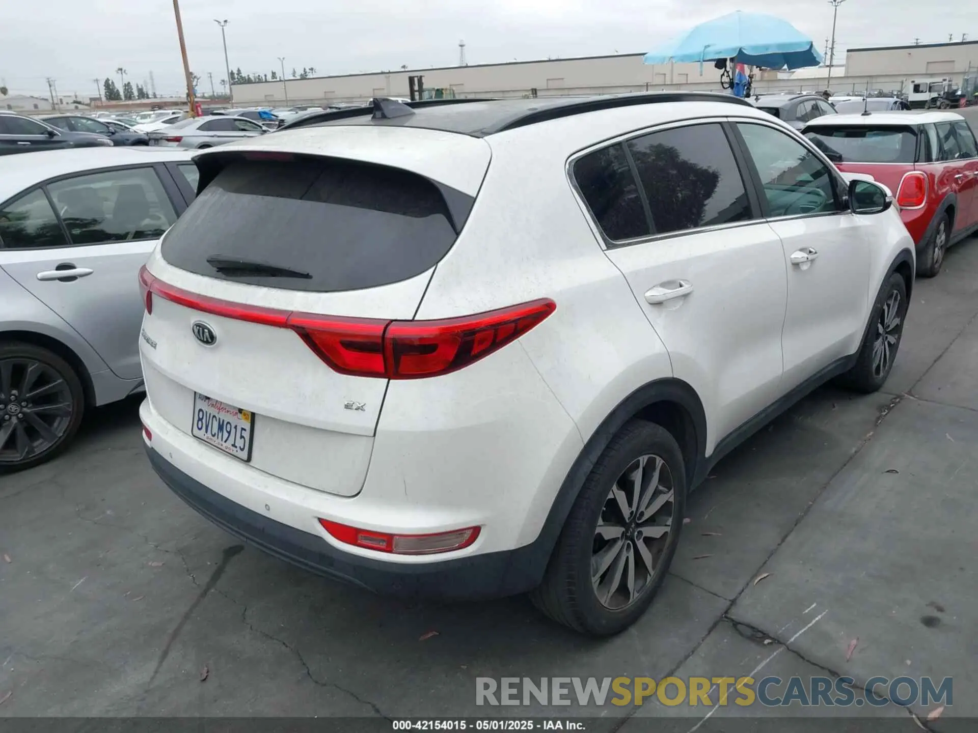 4 fotografías del automóvil dañado KNDPN3AC2K7522598 KIA SPORTAGE 2019