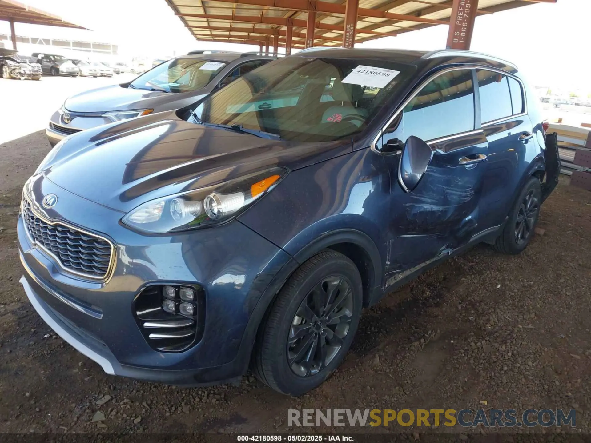 2 fotografías del automóvil dañado KNDPN3AC5K7539461 KIA SPORTAGE 2019