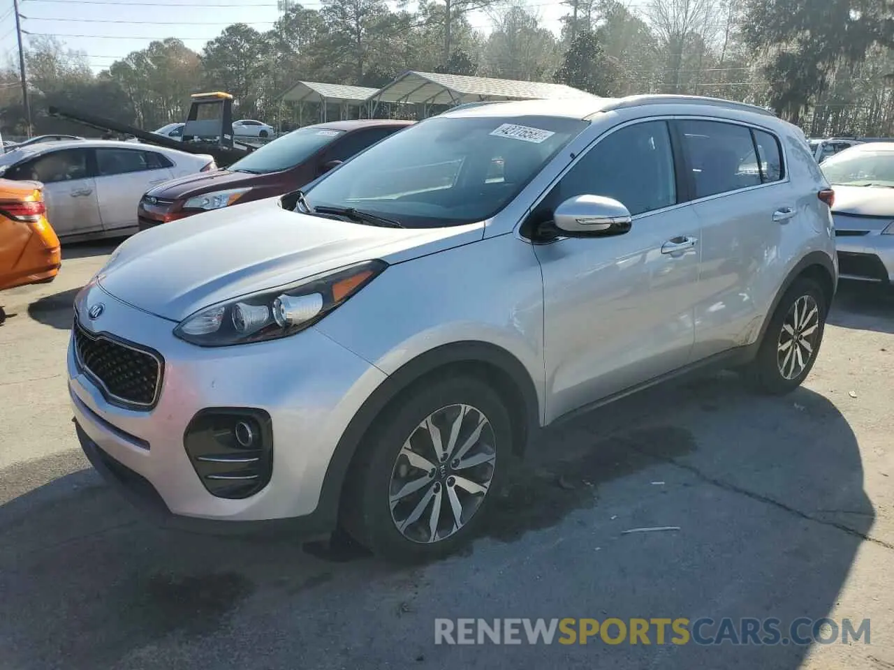 1 fotografías del automóvil dañado KNDPN3AC5K7625692 KIA SPORTAGE 2019