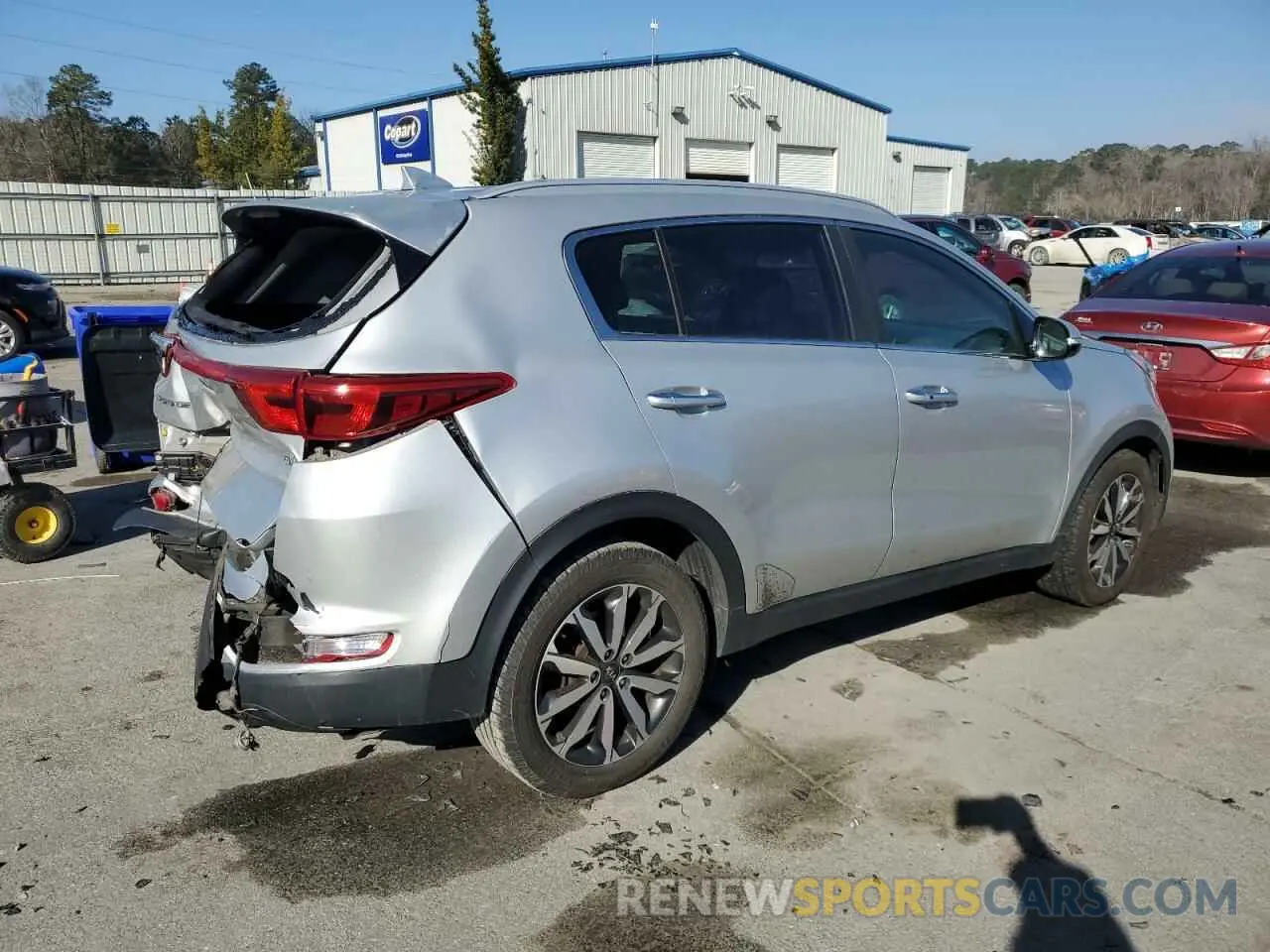 3 fotografías del automóvil dañado KNDPN3AC5K7625692 KIA SPORTAGE 2019