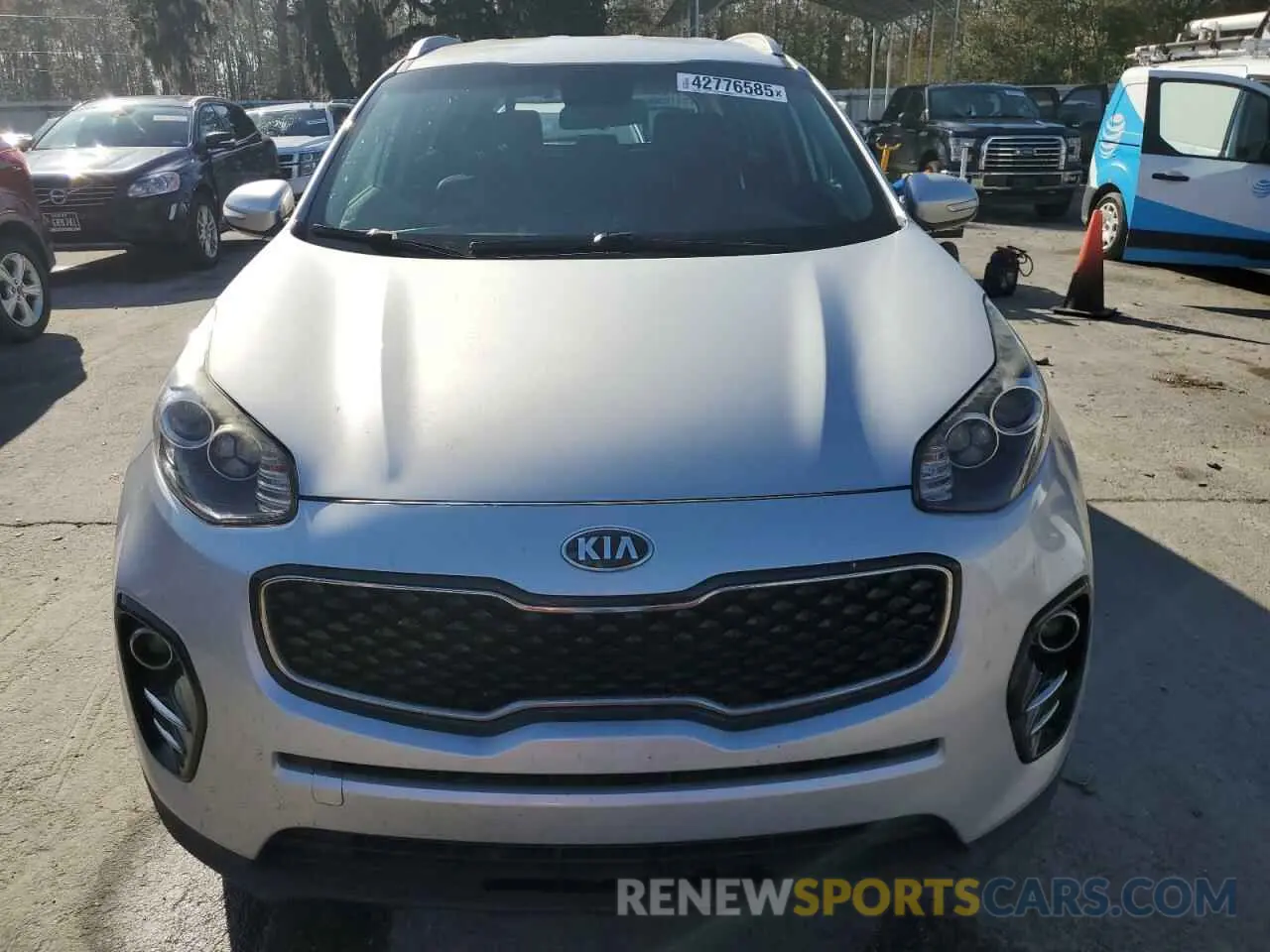 5 fotografías del automóvil dañado KNDPN3AC5K7625692 KIA SPORTAGE 2019