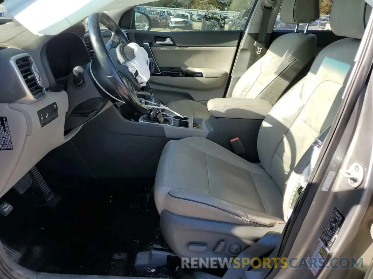 7 fotografías del automóvil dañado KNDPN3AC7K7601720 KIA SPORTAGE 2019