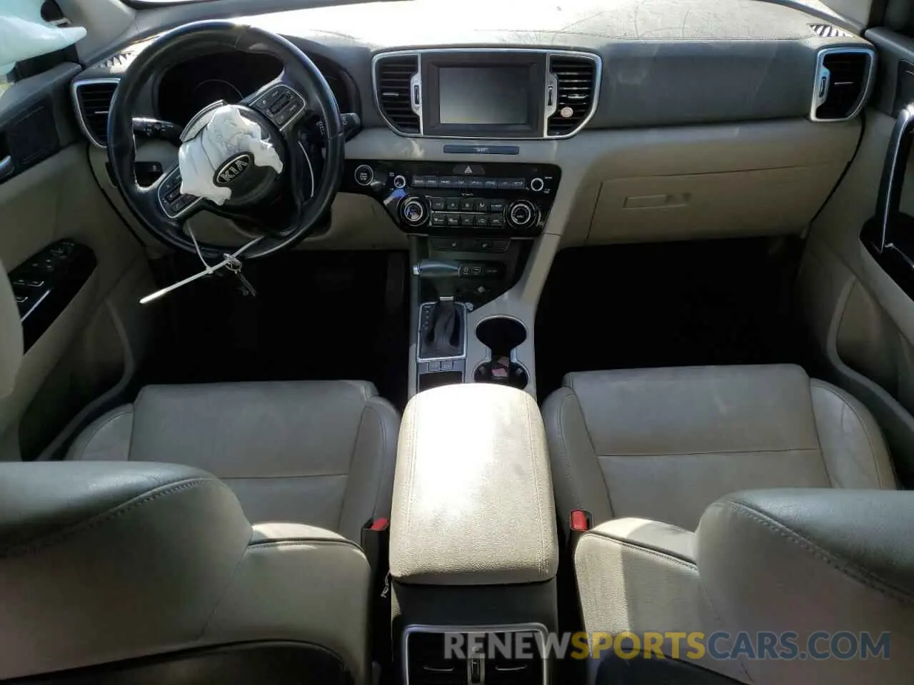 8 fotografías del automóvil dañado KNDPN3AC7K7601720 KIA SPORTAGE 2019