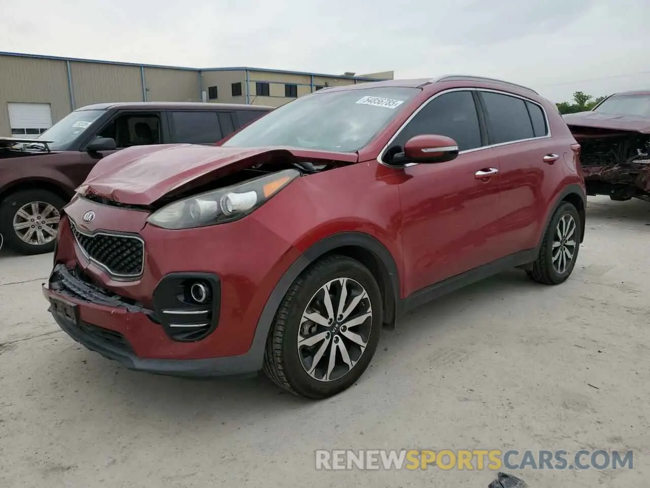 1 fotografías del automóvil dañado KNDPN3AC8K7531502 KIA SPORTAGE 2019