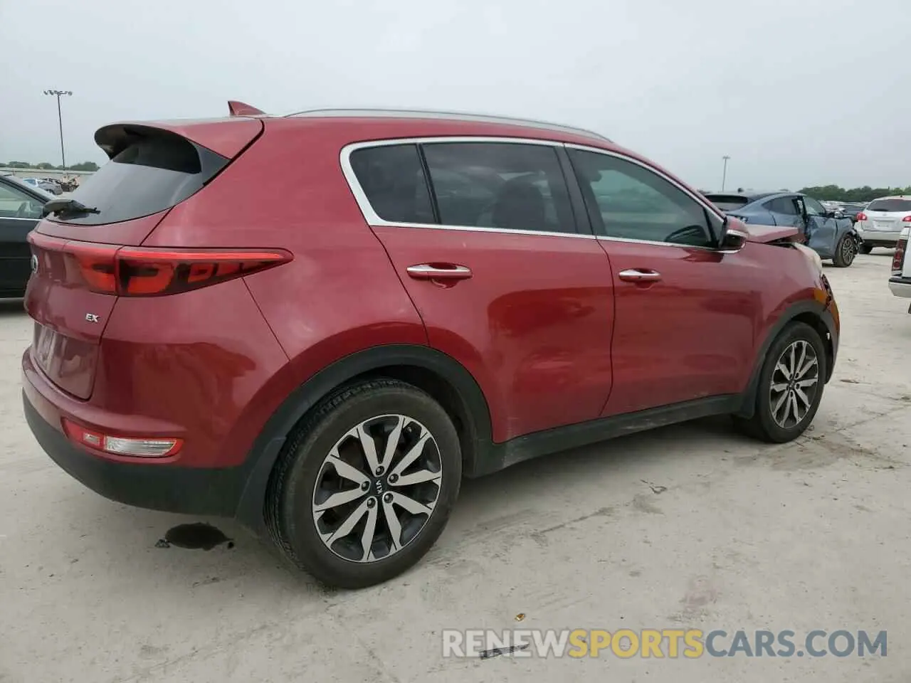 3 fotografías del automóvil dañado KNDPN3AC8K7531502 KIA SPORTAGE 2019