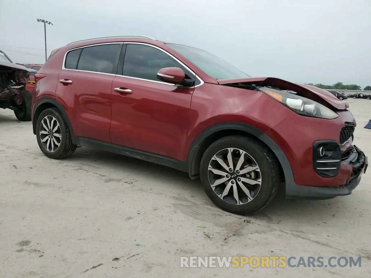 4 fotografías del automóvil dañado KNDPN3AC8K7531502 KIA SPORTAGE 2019