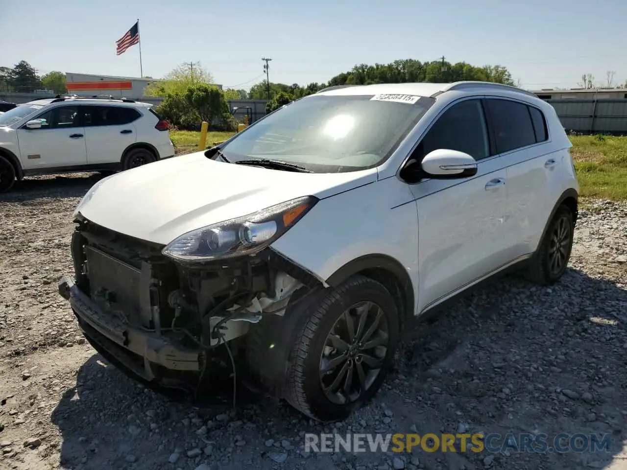 1 fotografías del automóvil dañado KNDPN3AC8K7560353 KIA SPORTAGE 2019