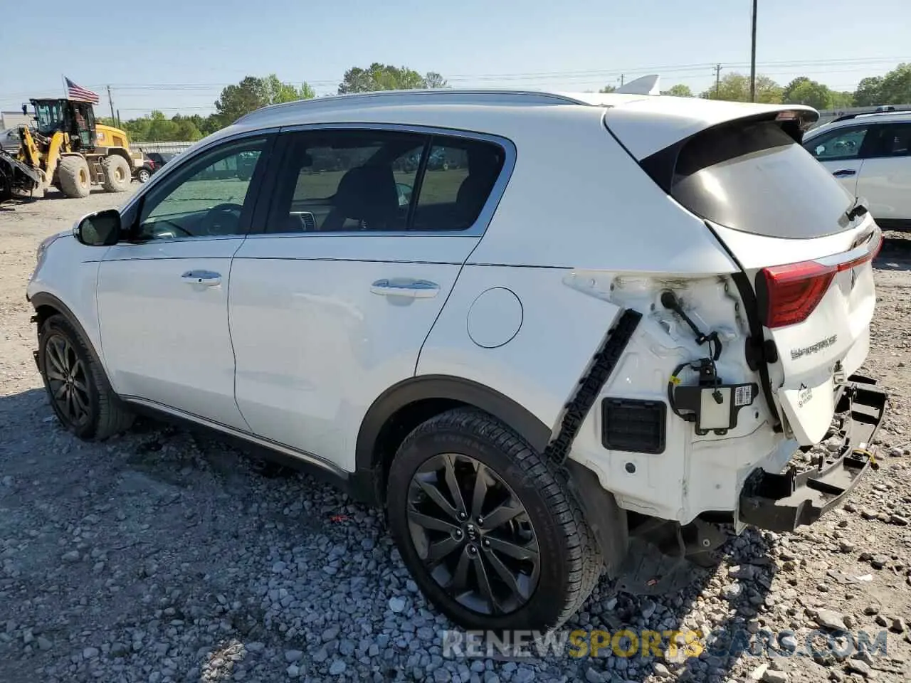 2 fotografías del automóvil dañado KNDPN3AC8K7560353 KIA SPORTAGE 2019