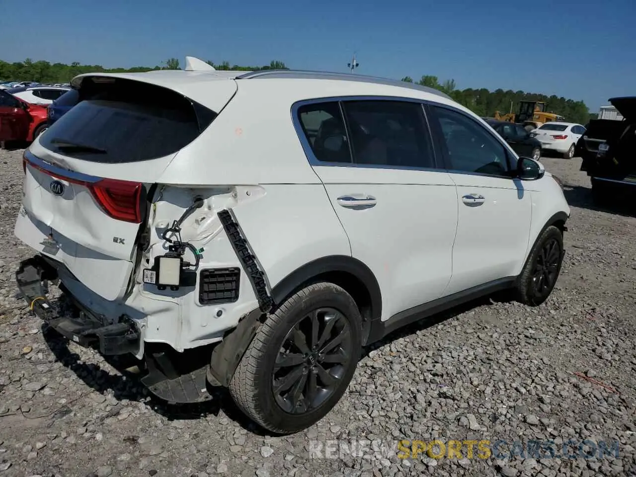 3 fotografías del automóvil dañado KNDPN3AC8K7560353 KIA SPORTAGE 2019