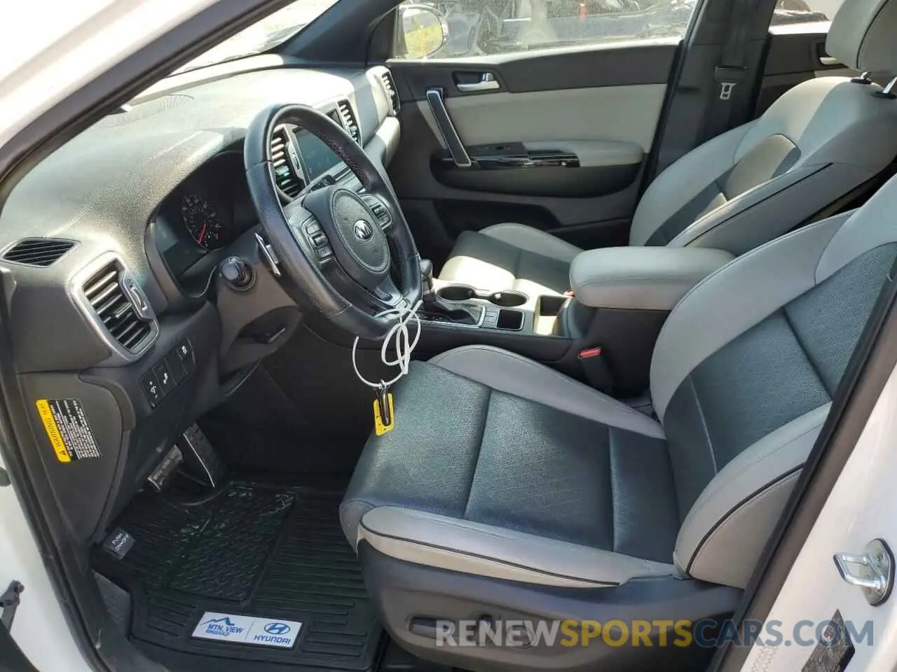7 fotografías del automóvil dañado KNDPN3AC8K7560353 KIA SPORTAGE 2019