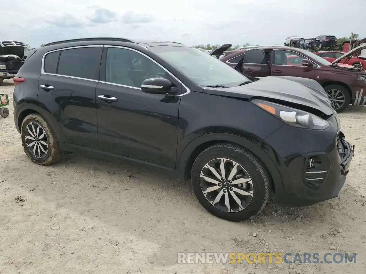 4 fotografías del automóvil dañado KNDPN3AC9K7571250 KIA SPORTAGE 2019