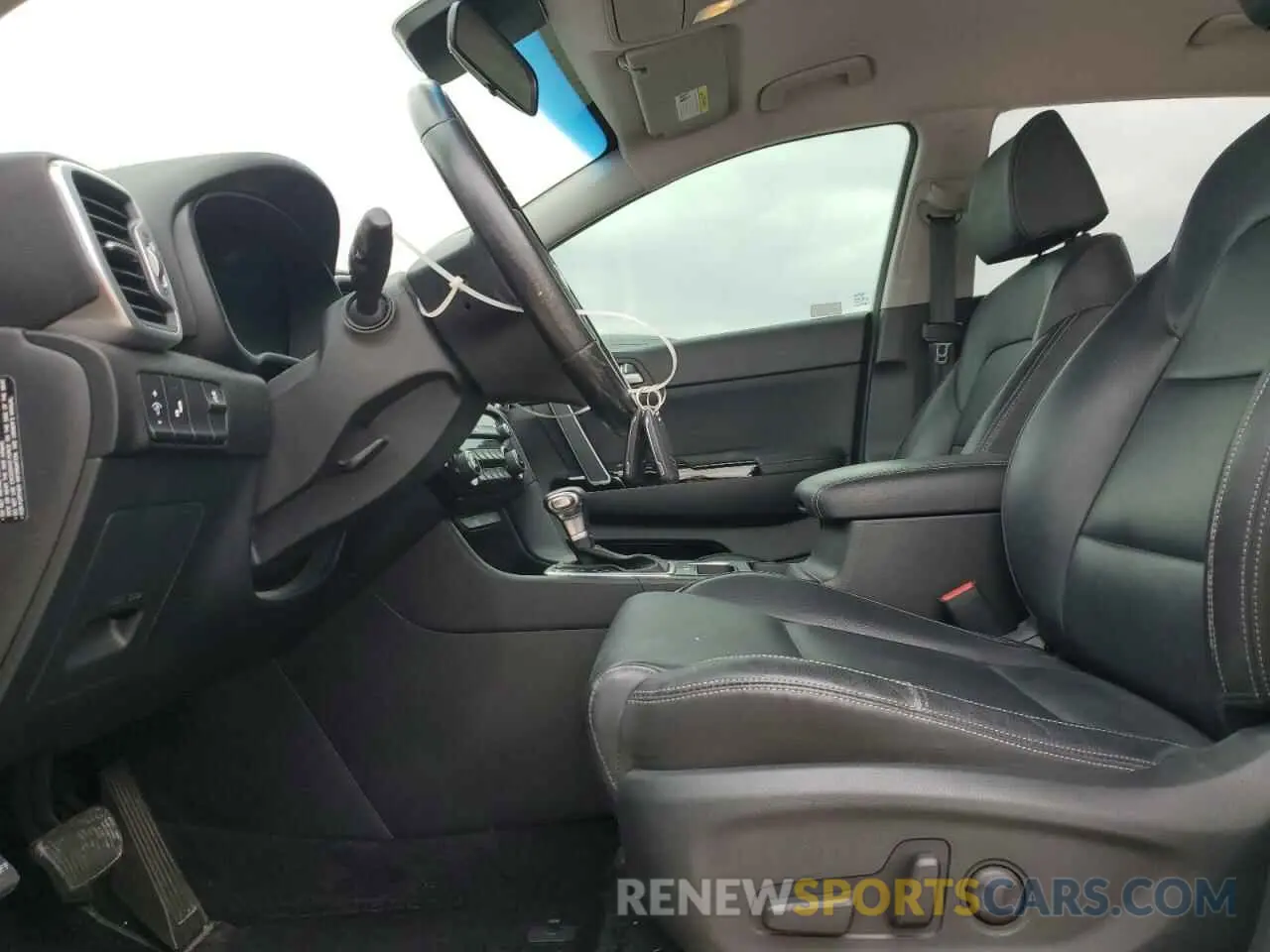 7 fotografías del automóvil dañado KNDPN3ACXK7584573 KIA SPORTAGE 2019