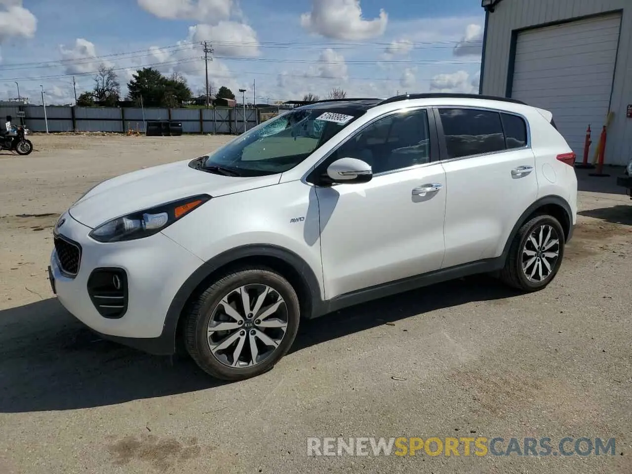 1 fotografías del automóvil dañado KNDPNCAC0K7532501 KIA SPORTAGE 2019