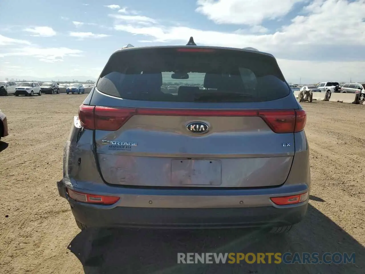 6 fotografías del automóvil dañado KNDPNCAC3K7547199 KIA SPORTAGE 2019