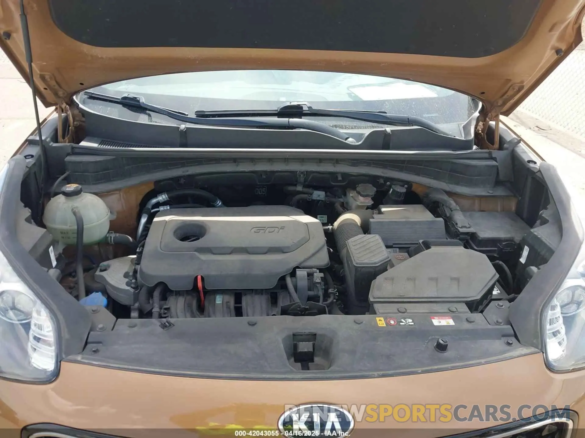 10 fotografías del automóvil dañado KNDPNCAC5K7590541 KIA SPORTAGE 2019