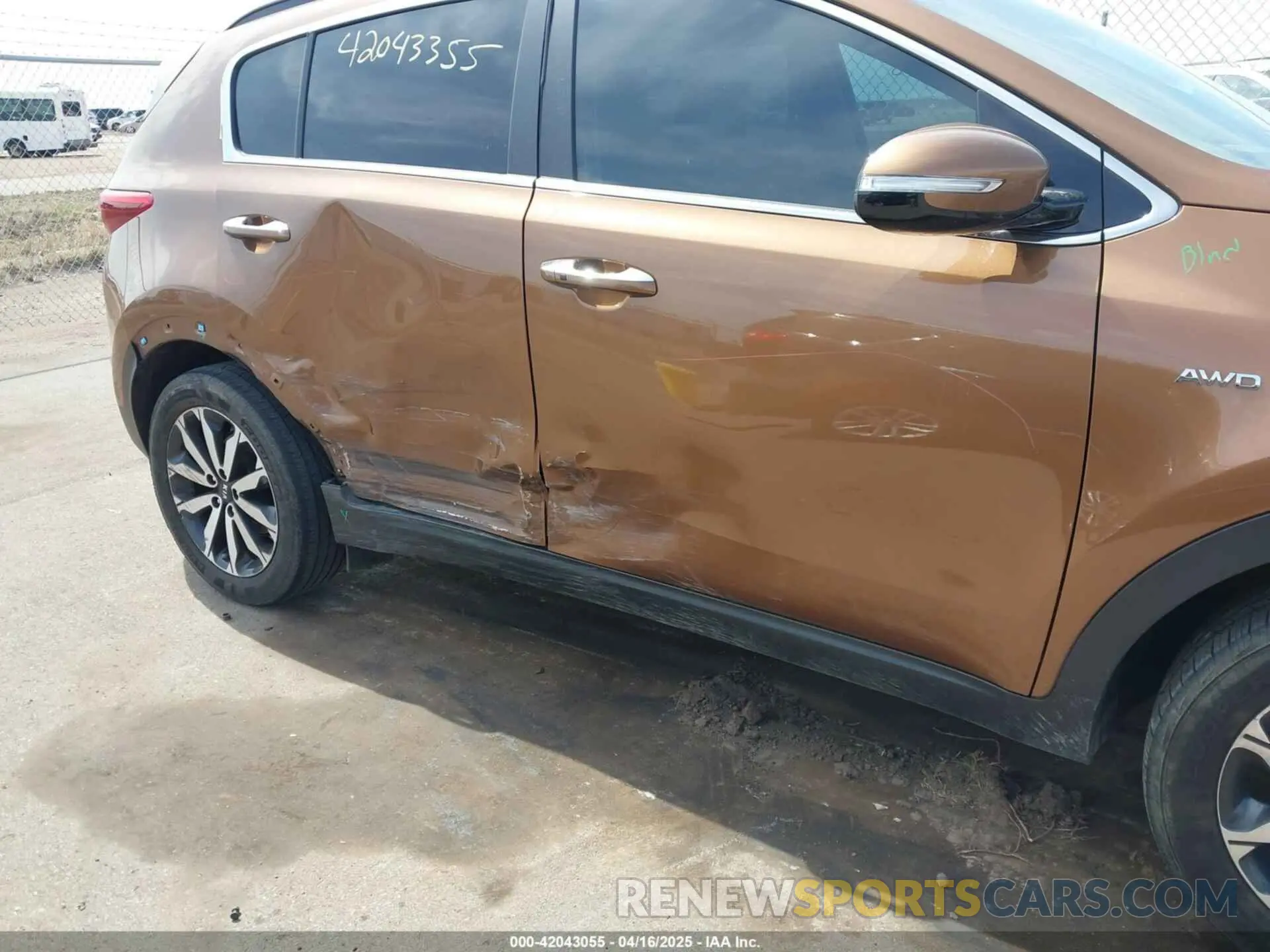 6 fotografías del automóvil dañado KNDPNCAC5K7590541 KIA SPORTAGE 2019