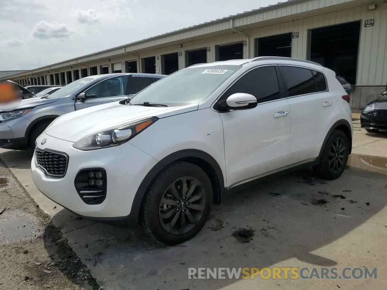 1 fotografías del automóvil dañado KNDPNCAC7K7522953 KIA SPORTAGE 2019