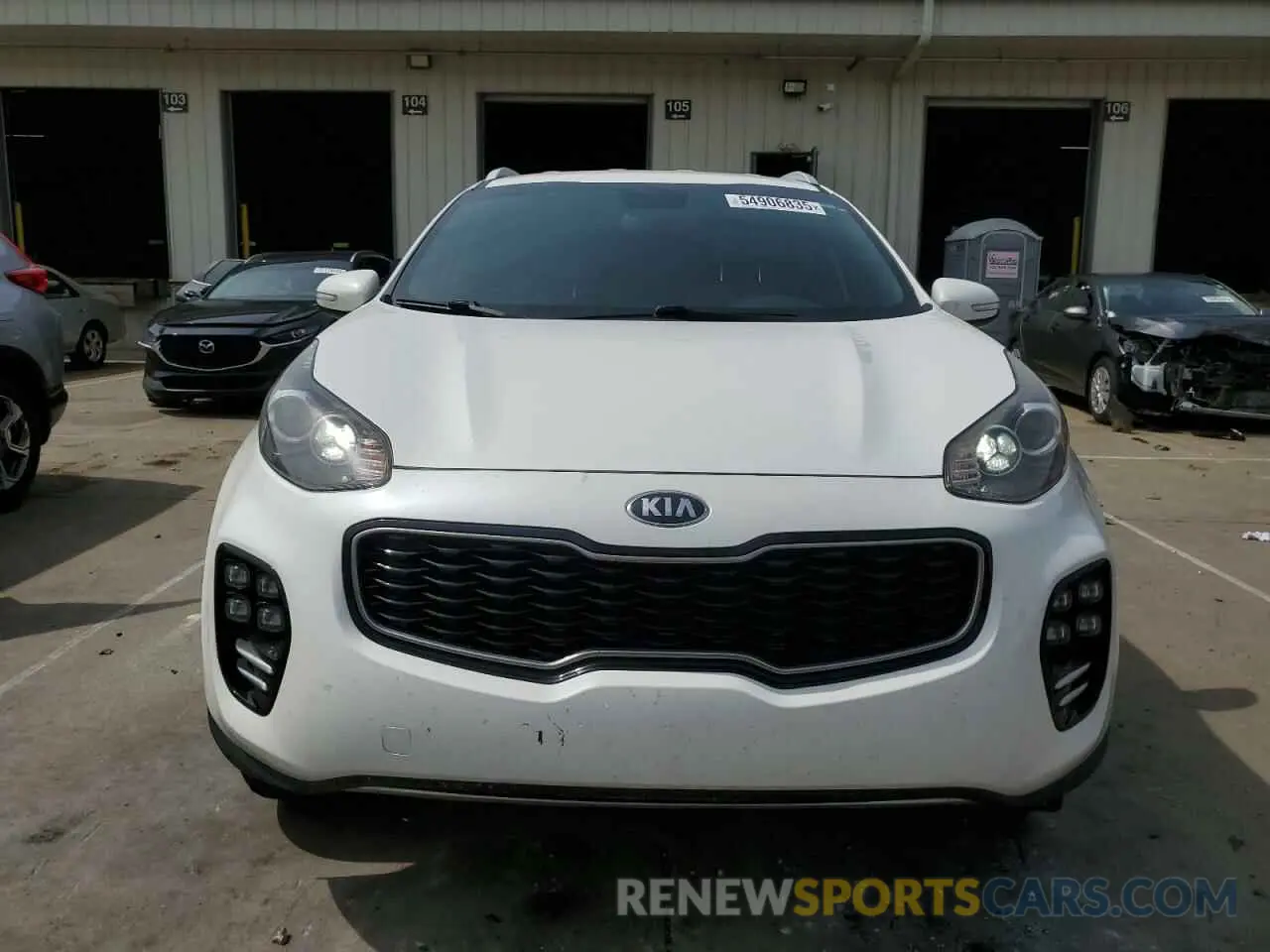 5 fotografías del automóvil dañado KNDPNCAC7K7522953 KIA SPORTAGE 2019