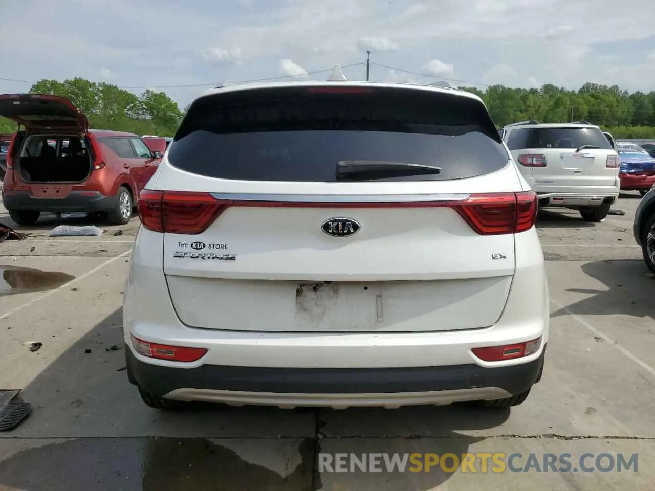 6 fotografías del automóvil dañado KNDPNCAC7K7522953 KIA SPORTAGE 2019