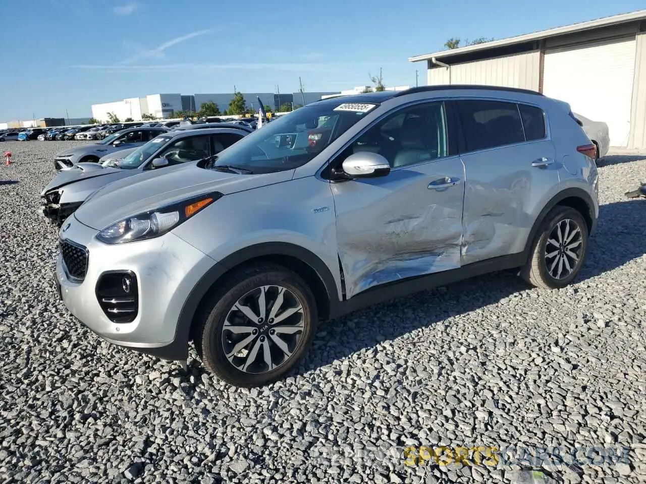 1 fotografías del automóvil dañado KNDPNCAC7K7579363 KIA SPORTAGE 2019