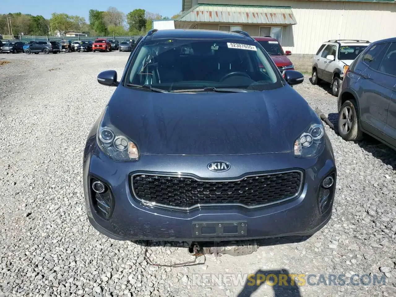 5 fotografías del automóvil dañado KNDPNCAC7K7597071 KIA SPORTAGE 2019