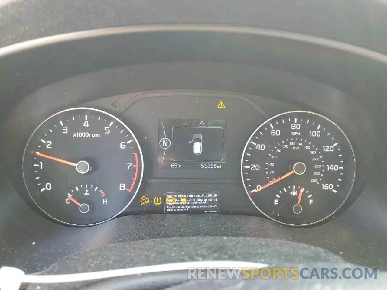 9 fotografías del automóvil dañado KNDPNCAC7K7597071 KIA SPORTAGE 2019