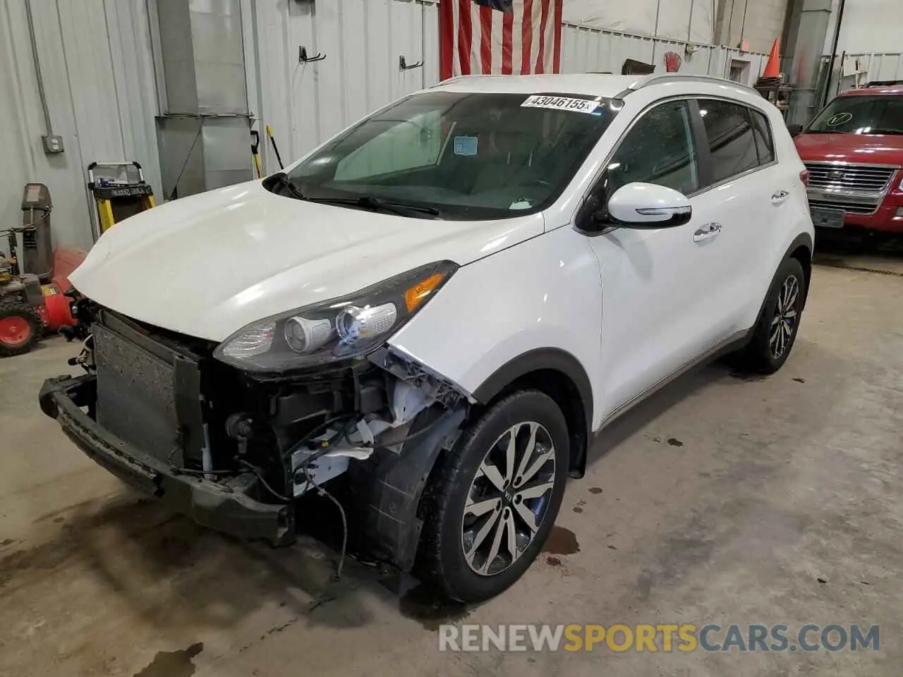 1 fotografías del automóvil dañado KNDPNCAC8K7600351 KIA SPORTAGE 2019