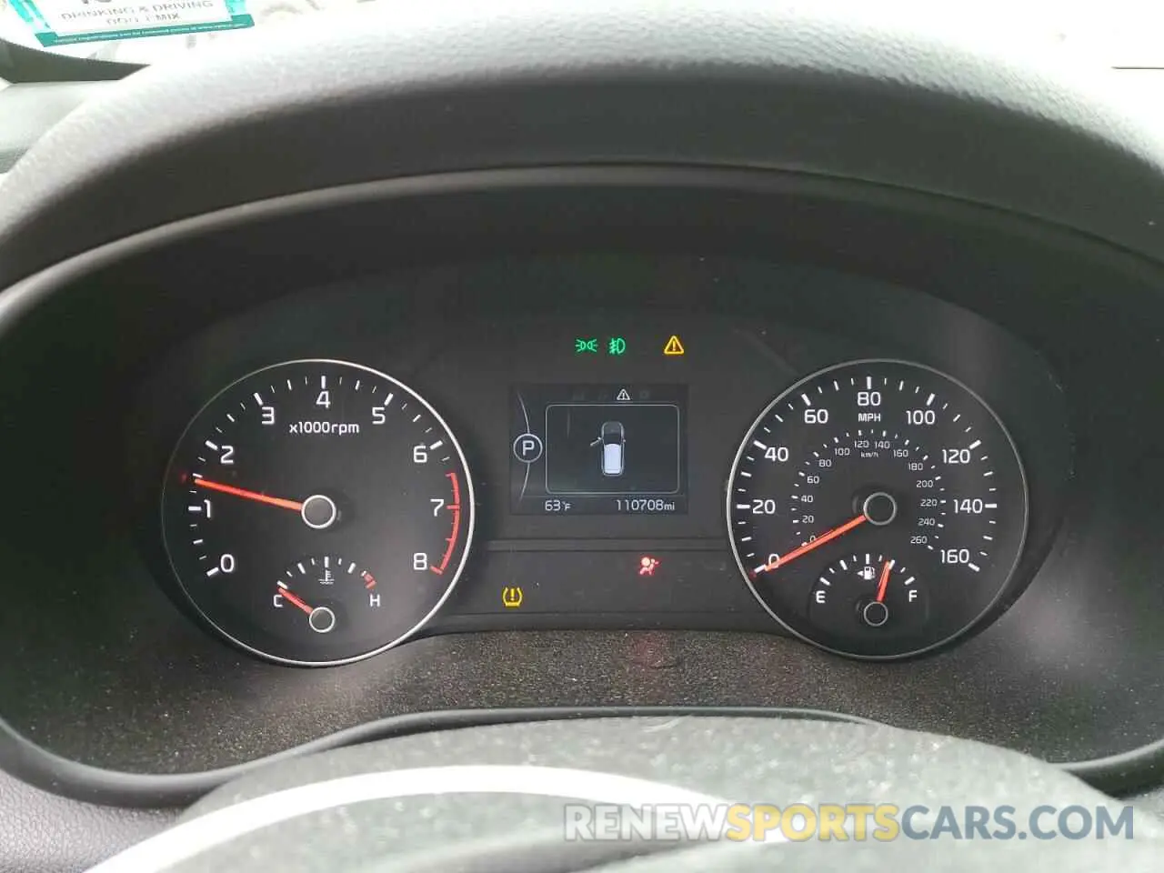 9 fotografías del automóvil dañado KNDPNCACXK7542002 KIA SPORTAGE 2019
