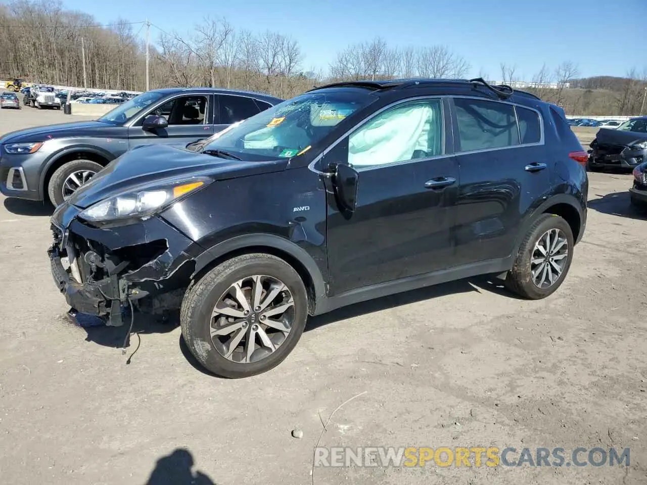 1 fotografías del automóvil dañado KNDPNCACXK7550424 KIA SPORTAGE 2019