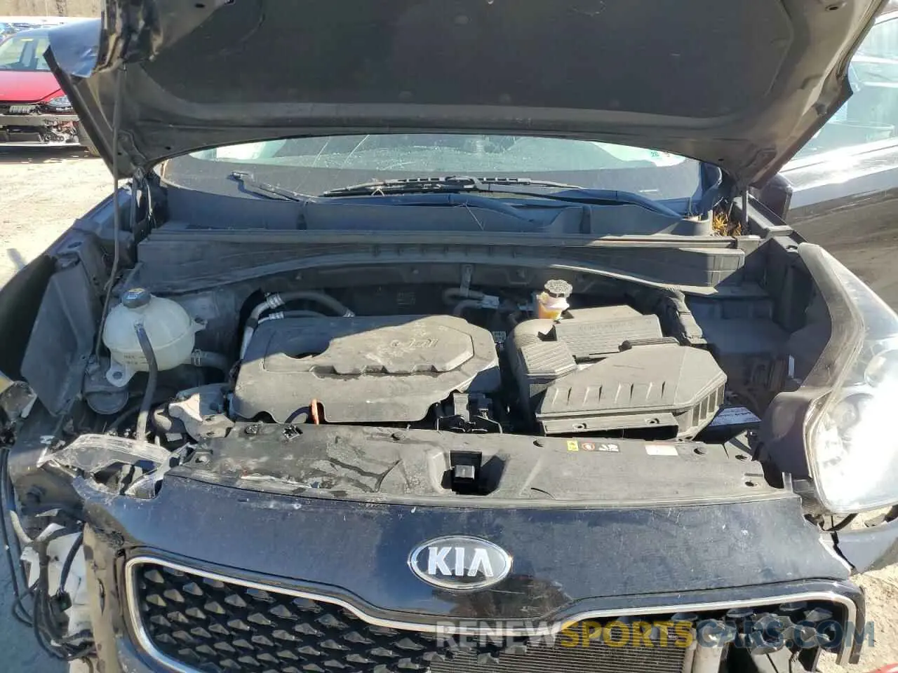 12 fotografías del automóvil dañado KNDPNCACXK7550424 KIA SPORTAGE 2019