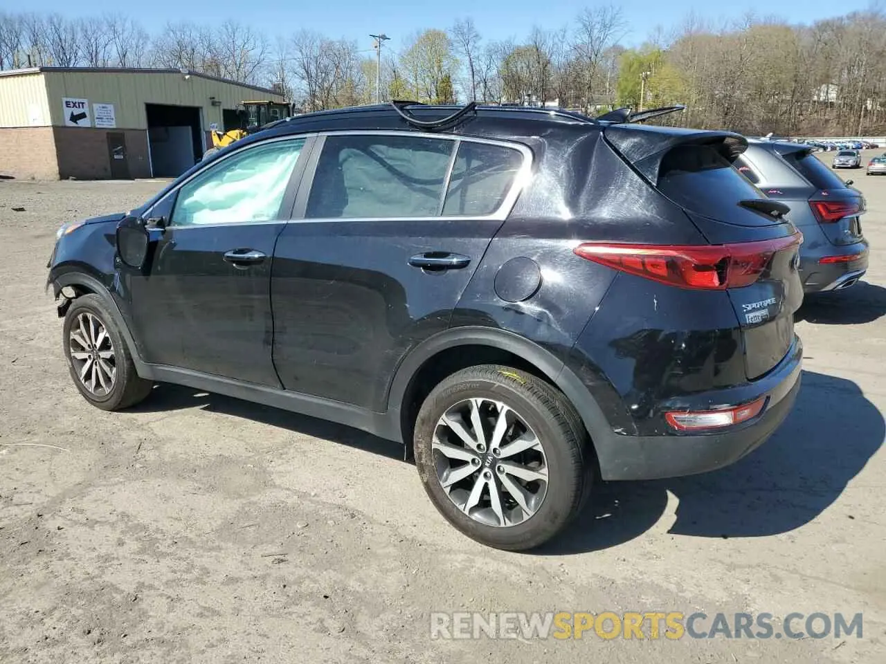 2 fotografías del automóvil dañado KNDPNCACXK7550424 KIA SPORTAGE 2019